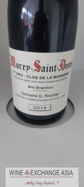 (image for) Georges Roumier Morey St D Clos de la Bussiere 2018 (Decanter 93) - WAS:$463.98